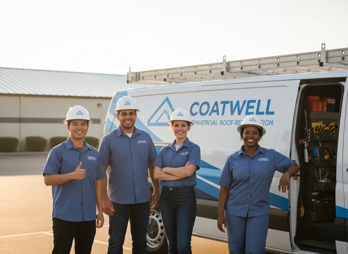 Commercial roof coating company in Lowgap, NC